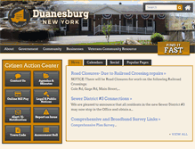Tablet Screenshot of duanesburg.net